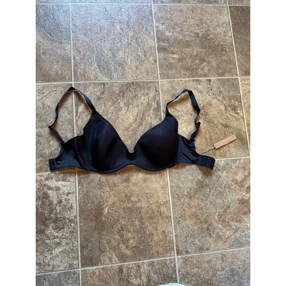 Skims Weightless Demi Bra Onyx Size 32DDDD